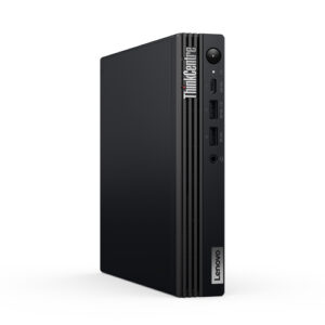 Lenovo ThinkCentre M70q Gen 5 Intel Core i5 i5-14400T 8 Go DDR5-SDRAM 256 Go SSD Windows 11 Pro Mini PC Noir